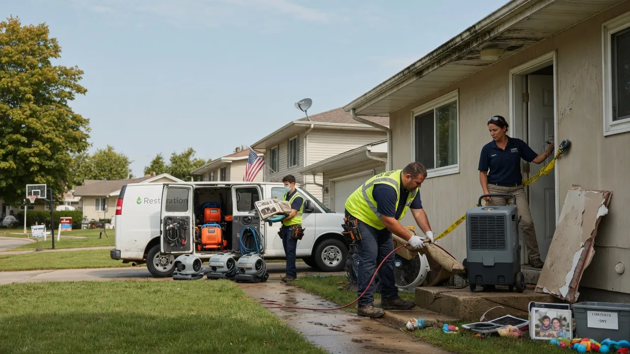 Water Damage Restoration in Simpson, NC near me